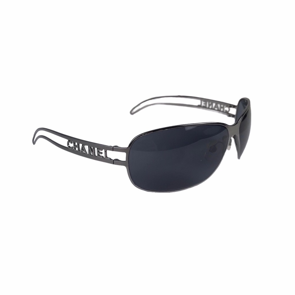 Chanel Silver Tinted Sunglasses